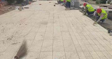 吕梁黄金麻荔枝面地铺案例