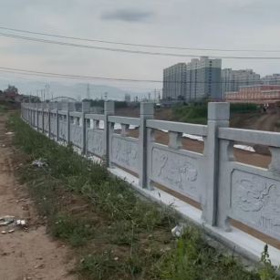 吕梁 石材河道栏杆