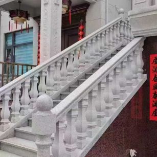 吕梁 天然石材 阳台庭院护栏、栏杆