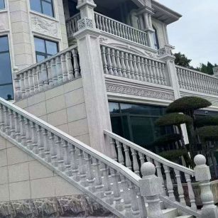 吕梁 芝麻白别墅，栏杆