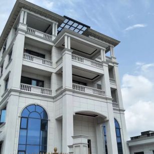 吕梁芝麻白别墅干挂效果展示