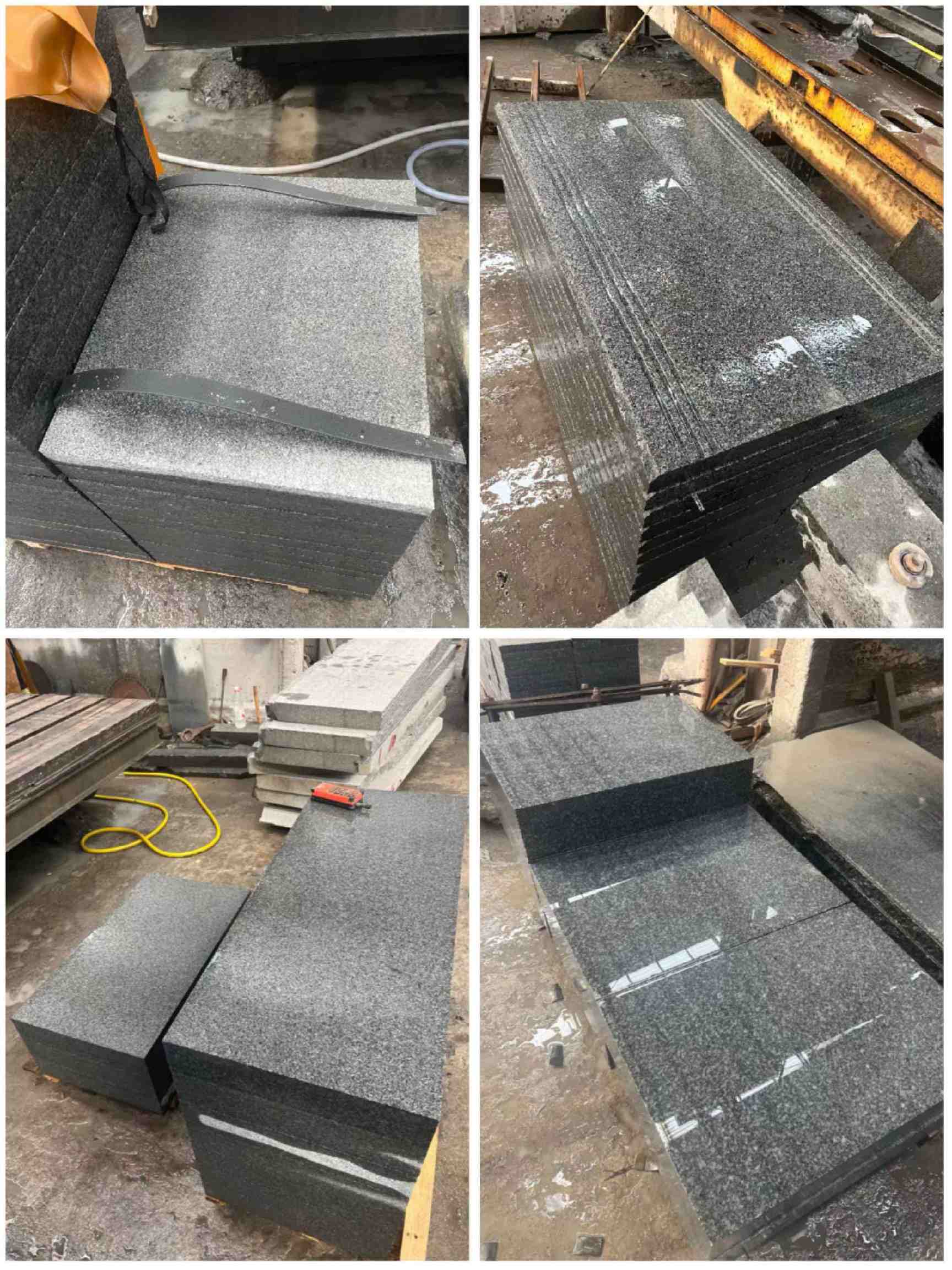 吕梁 芝麻黑地铺石材