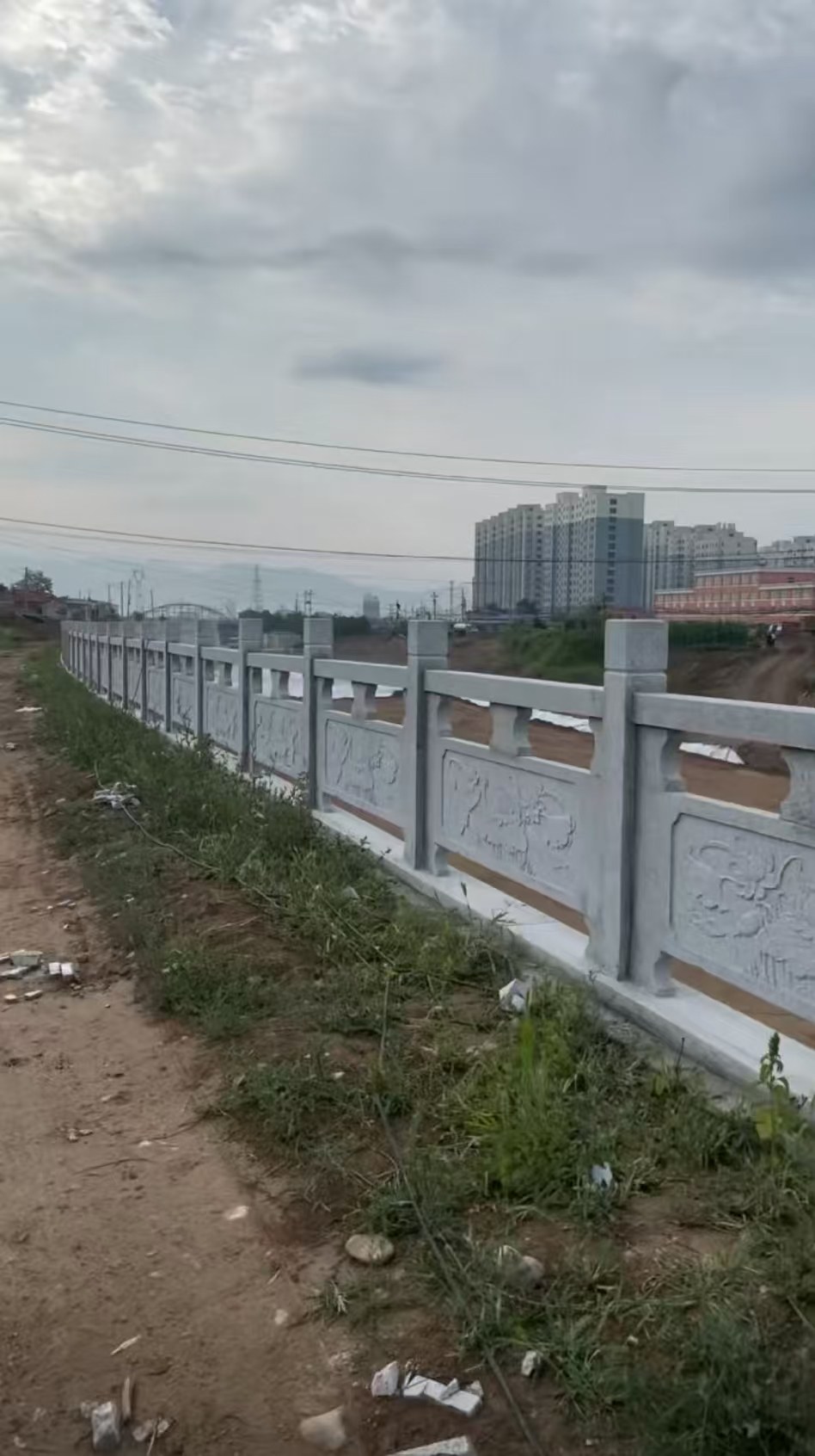 吕梁 石材河道栏杆