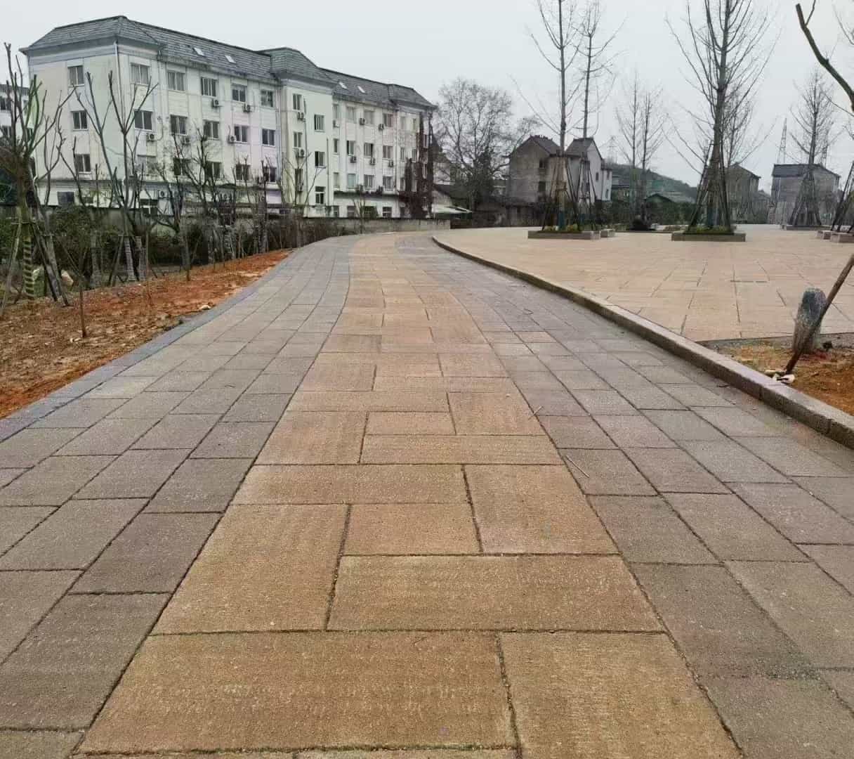 吕梁仿古石铺装效果