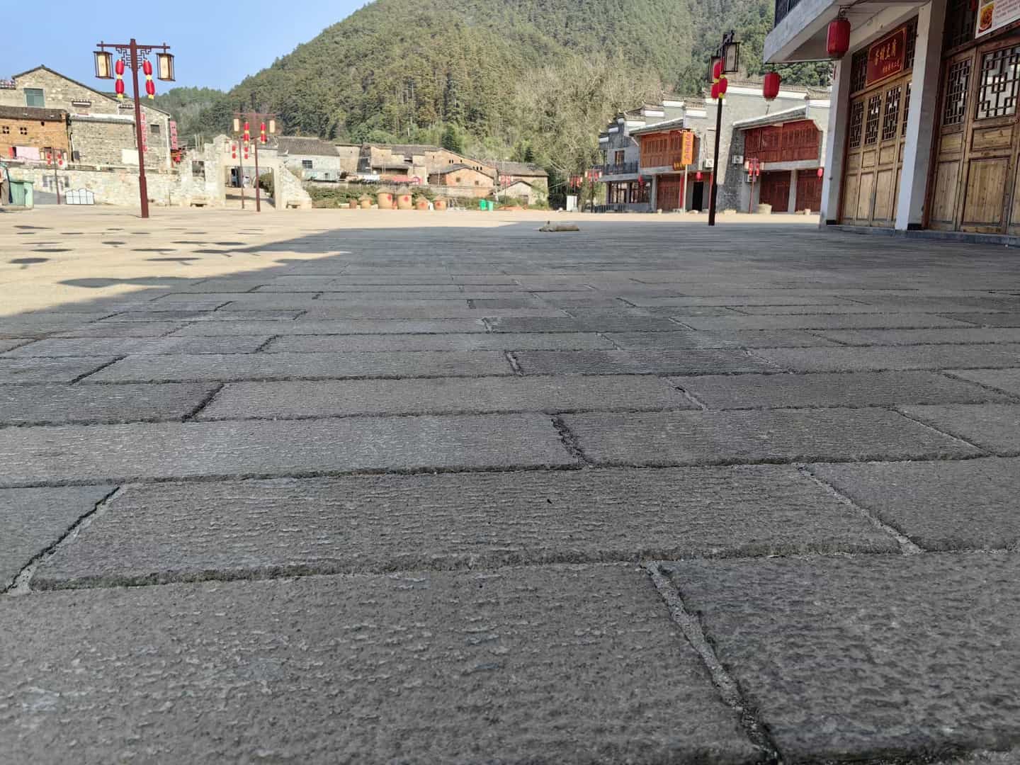吕梁仿古石铺装效果