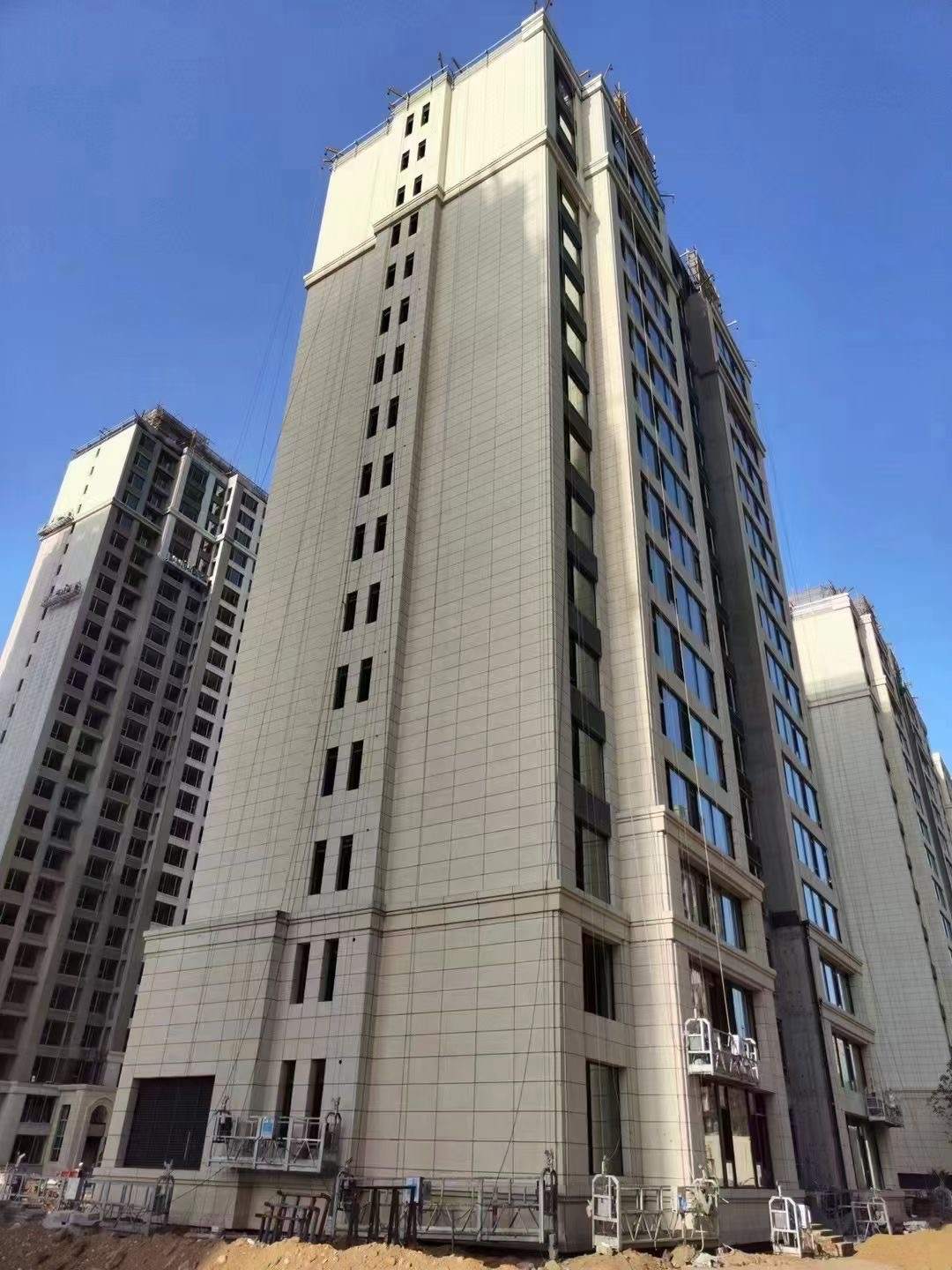 吕梁黄金麻高端小区，外墙干挂