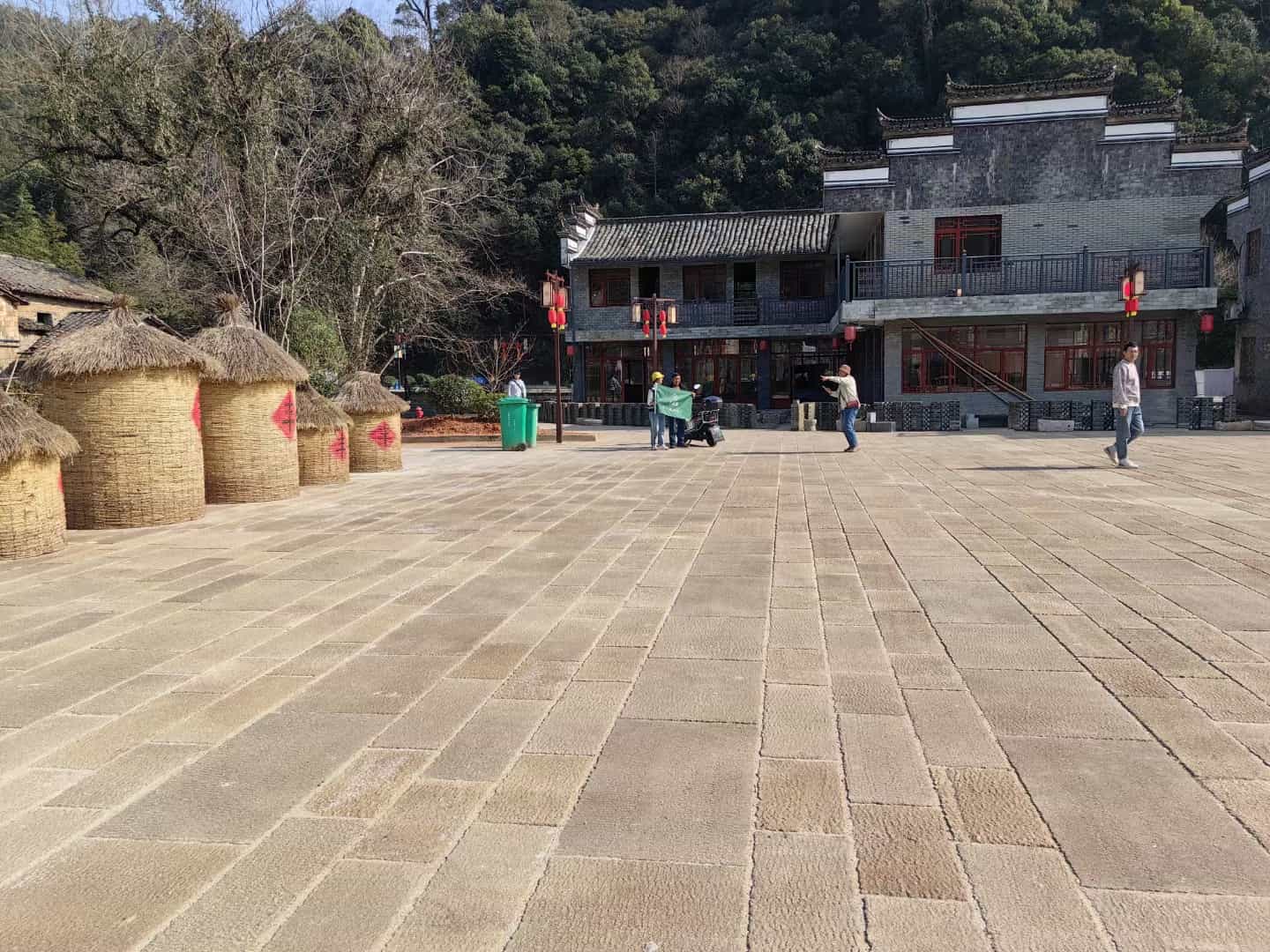 吕梁仿古石铺装效果