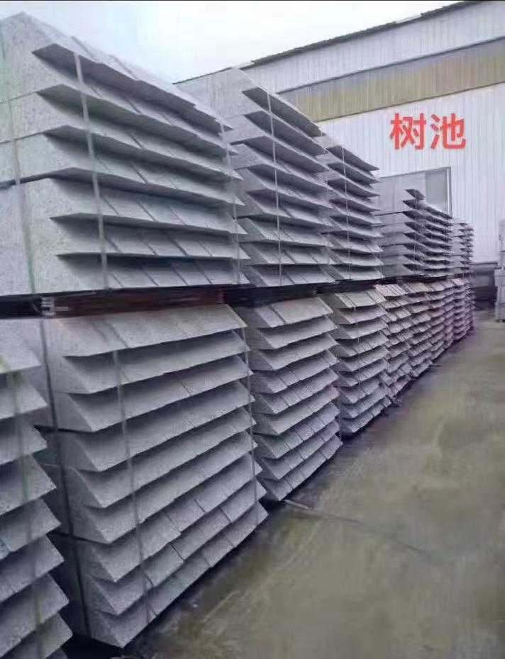 吕梁 芝麻灰切头树池