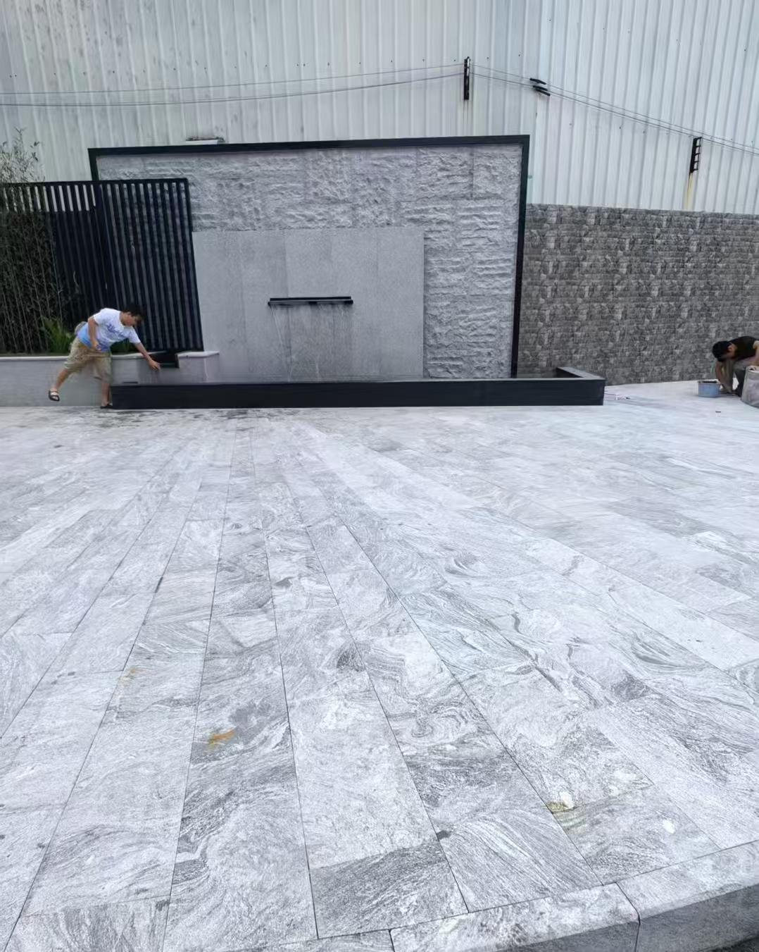 吕梁 浪淘沙铺装效果