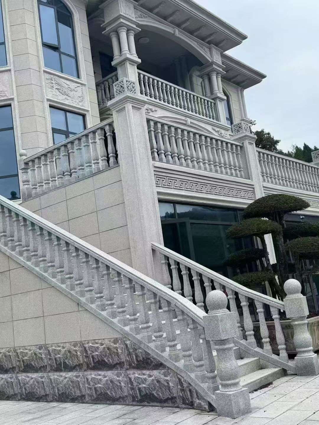 吕梁 芝麻白别墅，栏杆