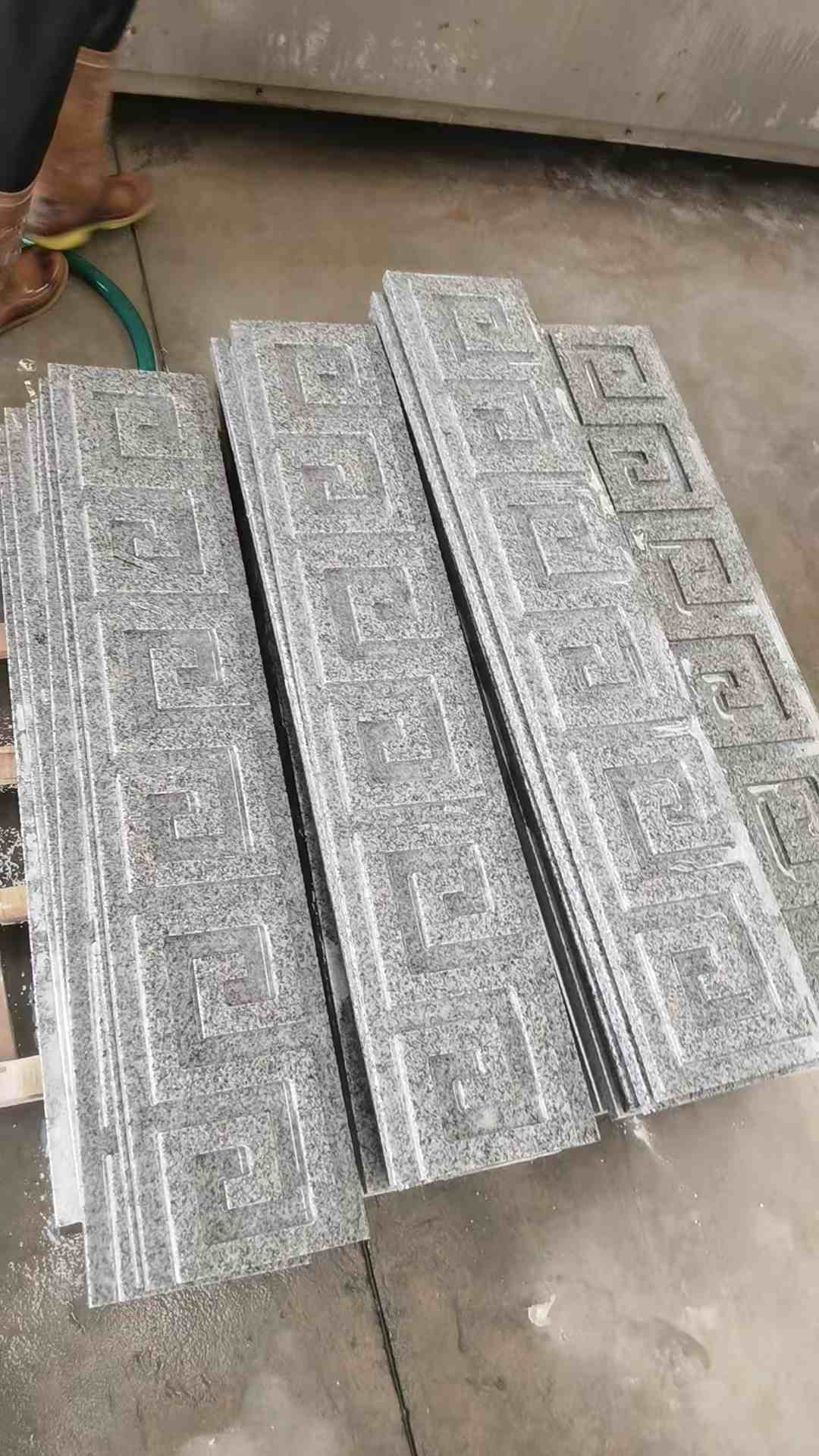 吕梁 别墅回纹线条，雕刻